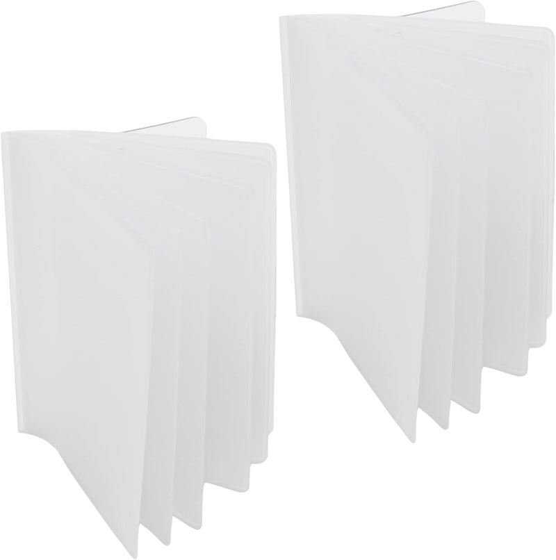 ag wallets Wallets Set of 2 Clear Premium Quality Wallet Insert from (Trifold 6 Page) - Image 1